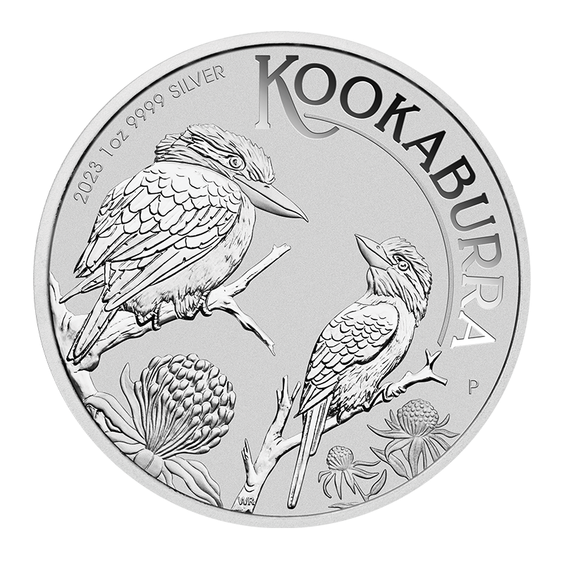 Image for 1 oz. Australian Silver Kookaburra (2023) from TD Precious Metals